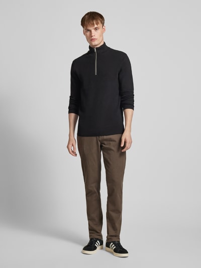 Jack & Jones Slim fit chino met achterzakken, model 'MARCO FURY' Antraciet - 1