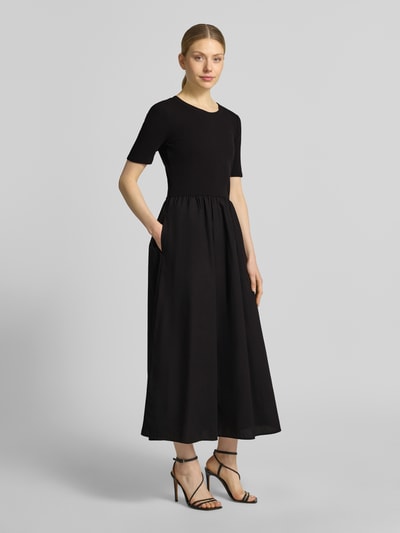 Christian Berg Woman Selection Midijurk met plissé-look Zwart - 1