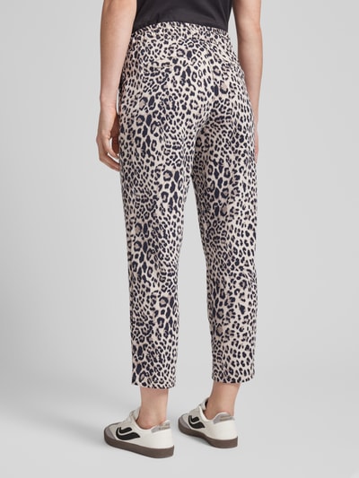 Christian Berg Woman Sweatpants mit Animal-Print Sand 5