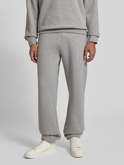 Wood Wood Sweatpants mit elastischem Bund Mittelgrau 4