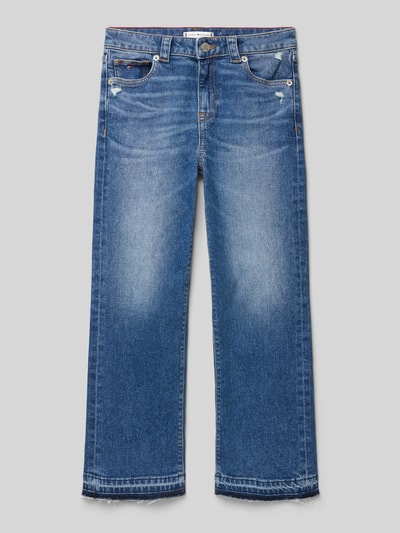 Tommy Hilfiger Teens Jeans im Used-Look Modell 'GIRLFRIEND' Blau 1