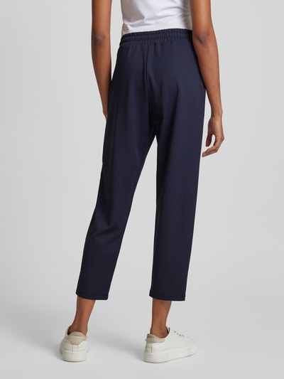 Soyaconcept Stoffen broek met elastische band, model 'Siham' Marineblauw - 5