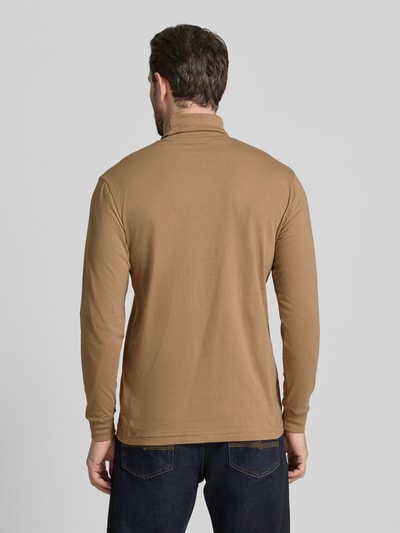 RAGMAN Shirt met lange mouwen en col Taupe - 5