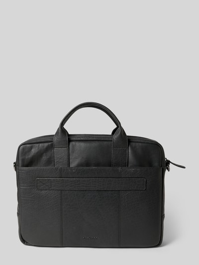 Strellson Laptoptas van echt runderleer, model 'HYDE PARK BRIEFBAG' Zwart - 4