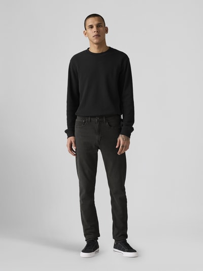 Levi's® Jeansy o kroju slim fit z mieszanka bawełny model '515™ SLIM TAPER' Antracytowy 3