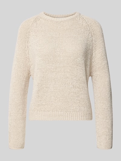 Marc O'Polo Relaxed Fit Pullover aus Baumwoll-Mix Stein 2