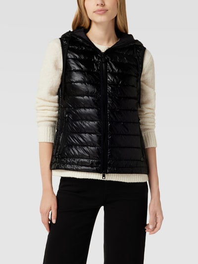 Marc Cain Bodywarmer met capuchon Zwart - 4