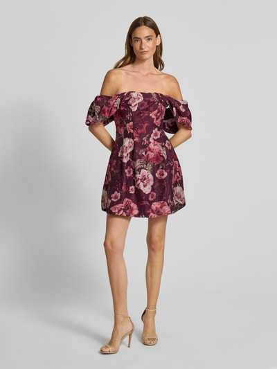 Forever New Cocktailjurk in off shoulder-look, model 'Jacquie' Bordeaux - 1