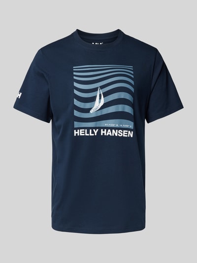 Helly Hansen T-Shirt mit Label-Print Marine 1