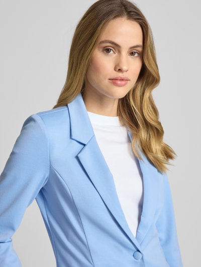 Soyaconcept Slim fit blazer met knoopsluiting, model 'Daniela' Lichtblauw - 3