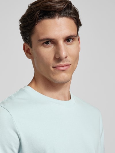 Tom Tailor Regular fit T-shirt in piquélook Mintgroen - 3