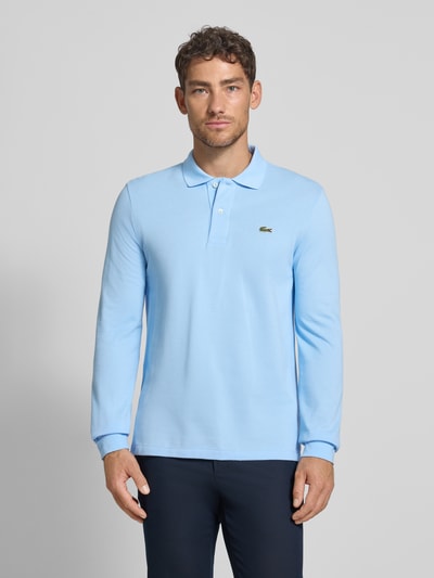 Lacoste Regular fit poloshirt van puur katoen Lichtblauw - 4