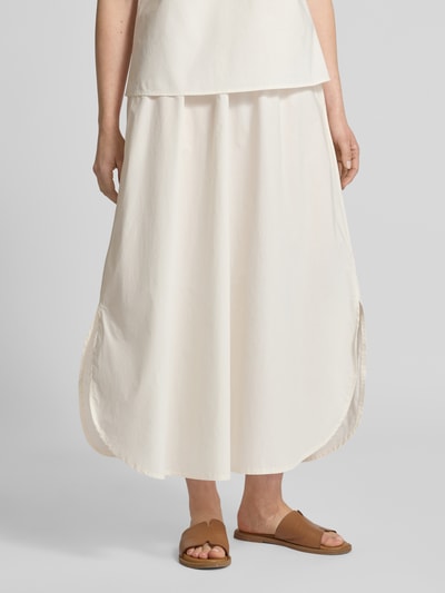 Christian Berg Woman Maxirock mit elastischem Bund Offwhite 4