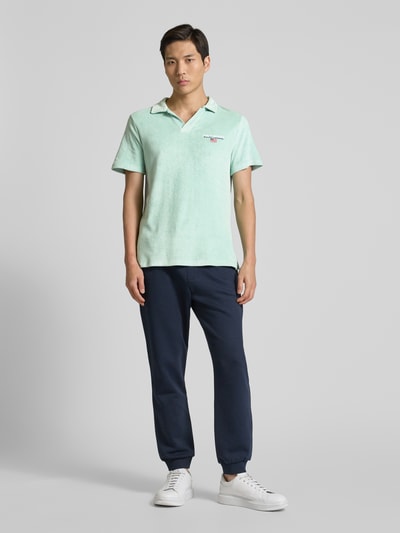 Polo Sport Regular Fit Poloshirt mit Label-Stitching Mint 1