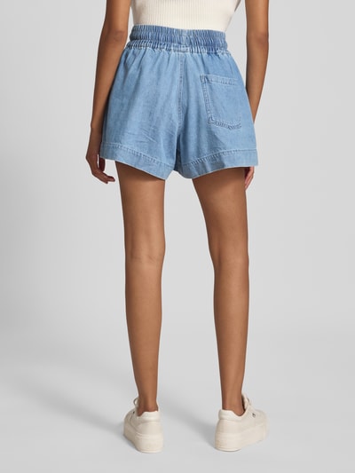 Pieces Jeansshorts aus reiner Baumwolle Modell 'FLORA' Hellblau 5