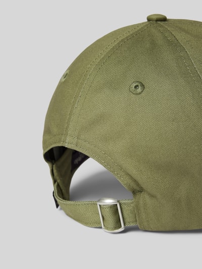 Marc O'Polo Base Cap mit Label-Stitching Oliv 3