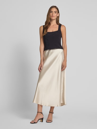 V by Vera Mont Top mit Karree-Ausschnitt Black 1