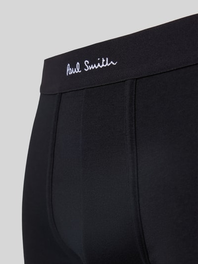 PAUL SMITH Trunks mit elastischem Logo-Bund im 3er-Pack Black 2