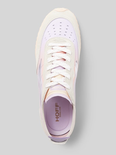 HOFF Leren sneakers met labelprint, model 'SWALLOW' Taupe - 3