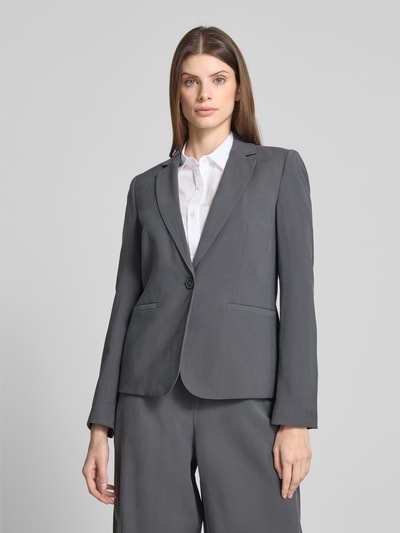Jake*s Collection Blazer met reverskraag Donkergrijs - 4