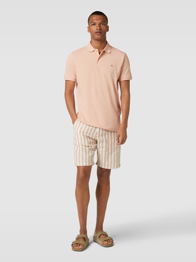 SELECTED HOMME Bermuda met streepmotief, model 'BRODY' Offwhite - 1