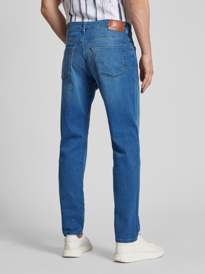 BOSS Orange Regular fit jeans in 5-pocketmodel Jeansblauw - 5