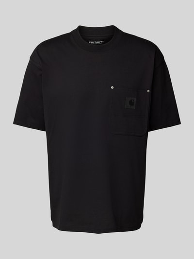 Carhartt Work In Progress T-Shirt mit Brusttasche Black 1