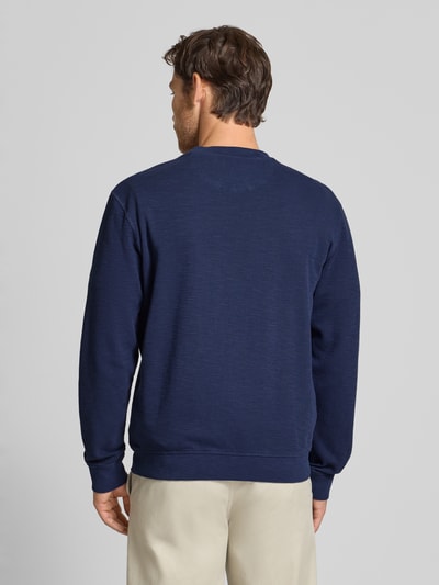 Scotch & Soda Sweatshirt mit Rundhalsausschnitt Marine 5