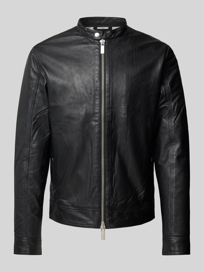 SELECTED HOMME Jacke mit Maokragen Modell 'ARCHIVE' Black 2