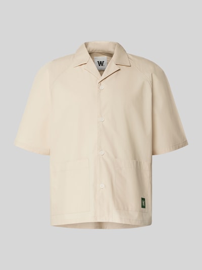 Wood Wood Regular fit vrijetijdsoverhemd met reverskraag, model 'mumphry' Beige - 2