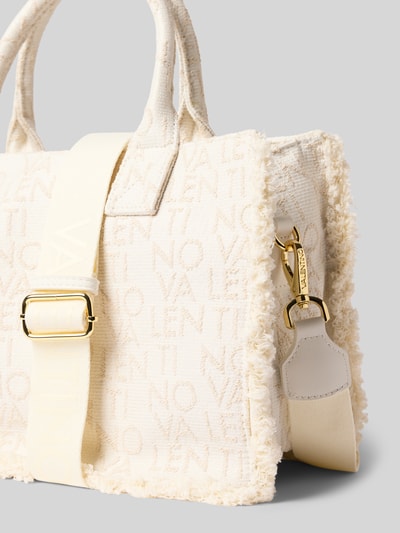 Valentino Bags Tote Bag mit Baumwoll-Anteil Modell 'SHYLA' Weiss 2