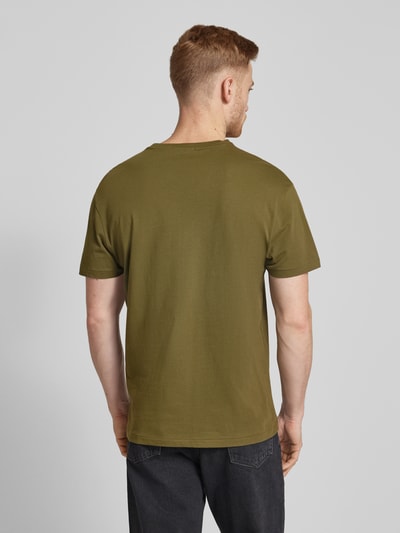 Polo Ralph Lauren T-Shirt mit Label-Print Khaki 5