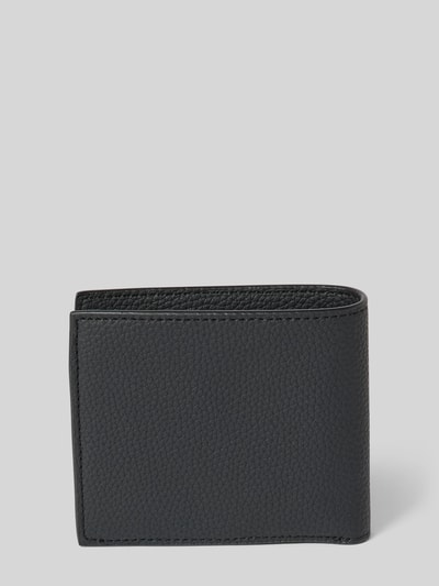 Lacoste Portemonnaie mit Label-Patch Black 2