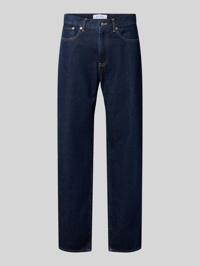 Edwin Straight Leg Jeans im 5-Pocket-Design Modell 'COSMOS' Dunkelblau 2