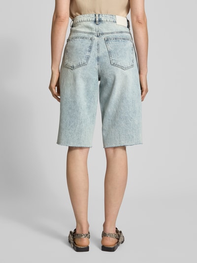 Gestuz High Waist Jeansshorts im 5-Pocket-Design Modell 'asher' Hellblau 5