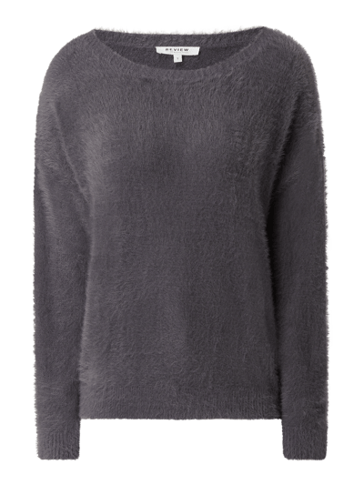 Review Pullover mit Fransen  Anthrazit 2