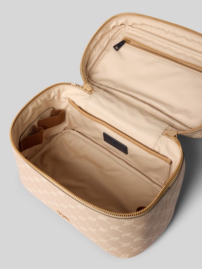 JOOP! Make-uptasje met labeldetail Zand - 3