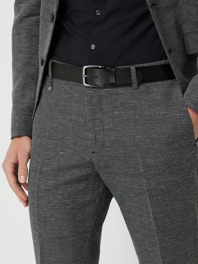 Tom Tailor Ledergürtel mit Dornschließe Modell 'Scott'  Black 3