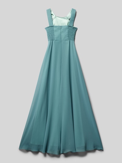 G.O.L. Abendkleid mit Zierperlenbesatz Mint 3