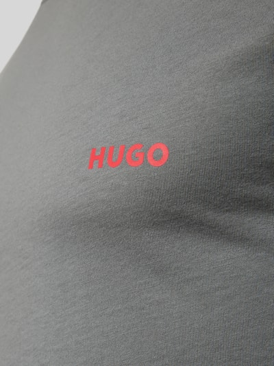 HUGO Regular Fit T-Shirt Set aus reiner Baumwolle im 3er-Pack Aubergine 2