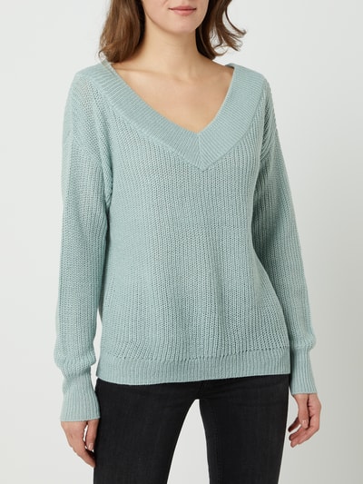 Only Pullover mit Rippenstruktur Modell 'Fmelton' Mint 4