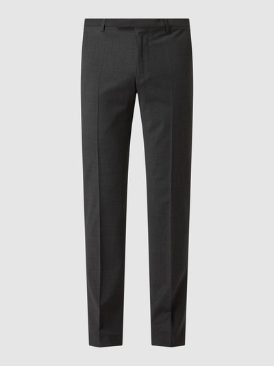 Cinque Super slim fit pantalon met scheerwol, model 'Cicastello' - 'CIPOWERSTRETCH' Middengrijs - 2