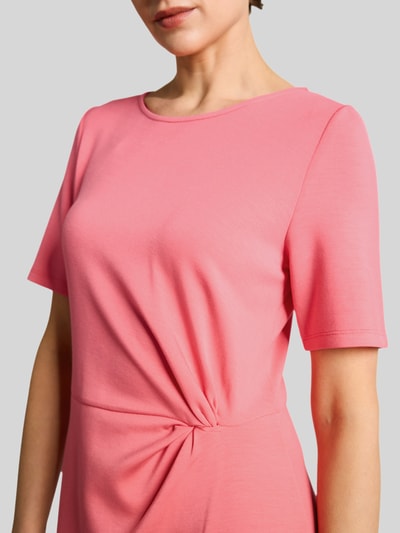 Tom Tailor Regular Fit Midi-Kleid mit Knoten-Detail Pink 3