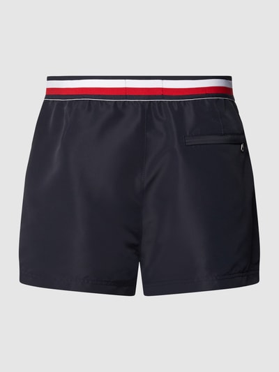 Tommy Hilfiger Regular Fit Chinoshorts mit Kontraststreifen Modell 'Desert Sky' Marine 3