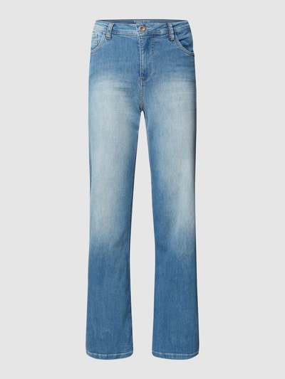 Blue Fire Jeans Straight Fit Jeans mit Stretch-Anteil Hellblau 2