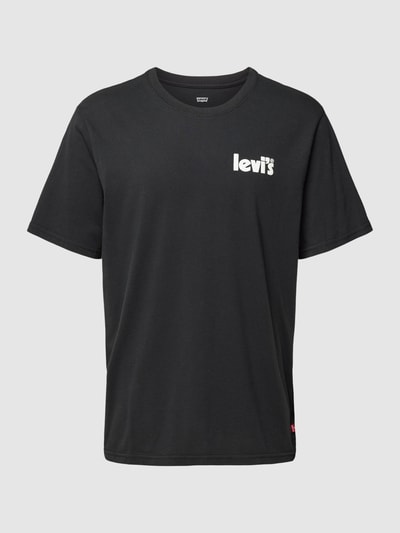 Levi's® T-Shirt mit Label-Print Modell 'POSTER' Black 2