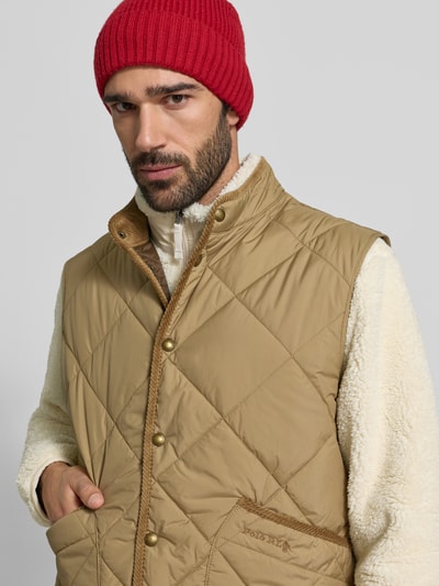 Polo Ralph Lauren Gilet met opstaande kraag Kaki - 3