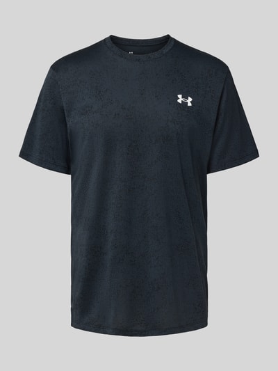 Under Armour Regular fit T-shirt met logoprint, model 'Tech' Zwart - 2