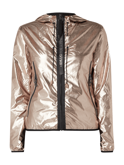 khujo Jacke in Metallicoptik Gold 2