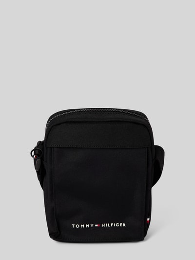 Tommy Hilfiger Umhängetasche mit Label-Stitching Modell 'ELEMENT' Black 2